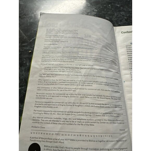 Kids Adventure Bible by Zondervan Staff Hardback Full Color - Picture 4 of 5